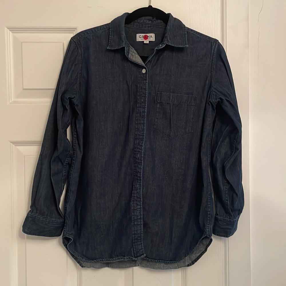 Grana Japanese Denim long sleeve shirt